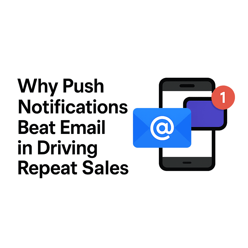 Why Push Notifications Beat Email in Driving Repeat Sales